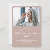 MBA-Foto-Abschluss Einladung (Vorderseite)