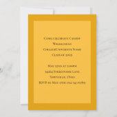 MBA Foto Abschluss Einladung (Rückseite)