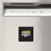 MBA gefährlich überqualifizierter Master-Absolvent Magnet (In Situ (Geschirrspüler))