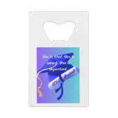 MBA-Geschenk Geldbeutel Flaschenöffner (Rückseite)