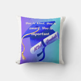 MBA-Geschenk Kissen