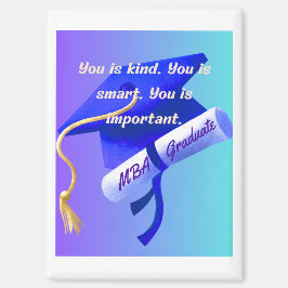 MBA-Geschenk Magnet