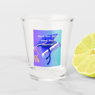 MBA-Geschenk Schnapsglas