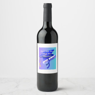 MBA-Geschenk Weinetikett