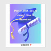 MBA Gift Aufkleber (Blatt)