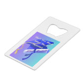 MBA Gift Geldbeutel Flaschenöffner (Vorderseite Schrägansicht)