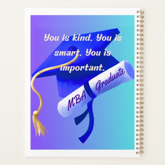 MBA Gift Planer (Rückseite)