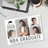 MBA Graduate 5 Foto Master Grad Abschluss Ankündigung