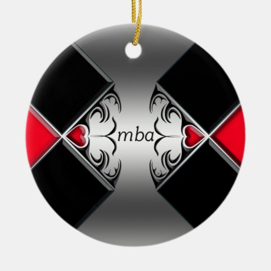 Mba Keramik Ornament (Vorne)