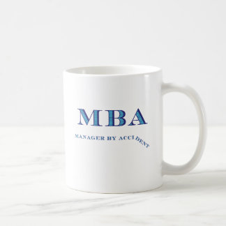 MBA-Manager zufällig Kaffeetasse