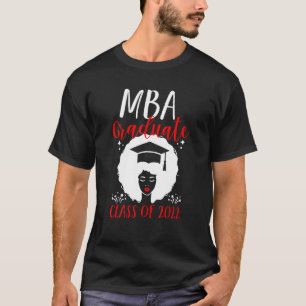 MBA Student 2021 Business Degree Abschluss T-Shirt