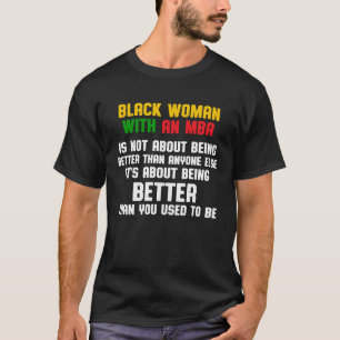 MBA Student Business Degree Abschluss T-Shirt