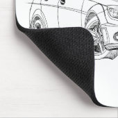 MBAMG C63 2008 MOUSEPAD (Ecke)