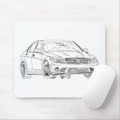 MBAMG C63 2008 MOUSEPAD (Mit Mouse)