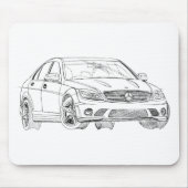 MBAMG C63 2008 MOUSEPAD (Vorne)