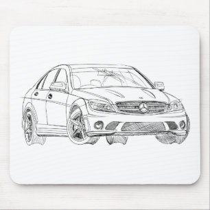MBAMG C63 2008 MOUSEPAD