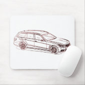 MBAMG E Klassen-Anwesen 2010 Mousepad (Mit Mouse)
