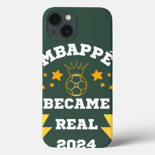 Mbappé wurde 2024 Real Case-Mate iPhone Hülle (Rückseite)