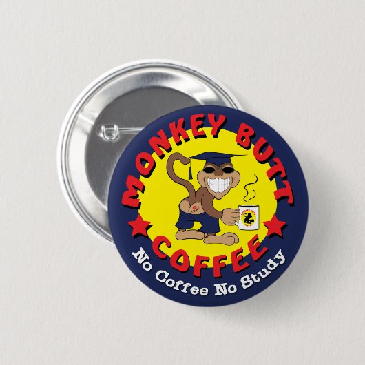 MBC kein Kaffee kein Studien-Knopf Button (Vorne & Hinten)