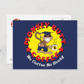 MBC No Coffee No Study Post Card Postkarte (Vorne/Hinten)