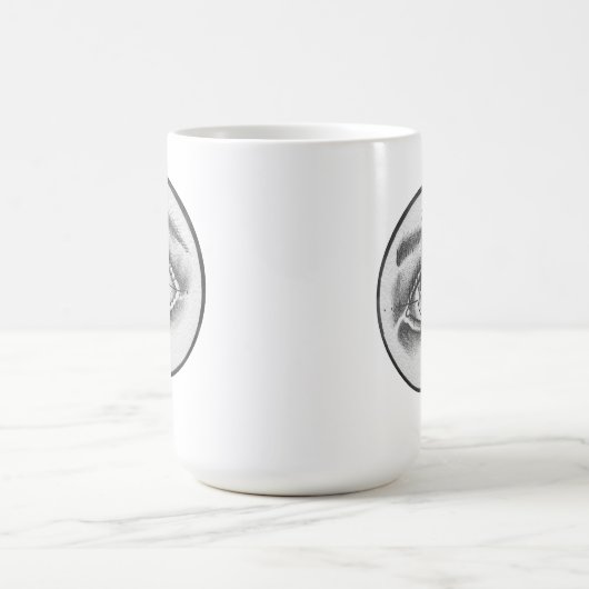 MBC Recticle Eye Tasse Weiß (Mittel)
