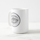 MBC Recticle Eye Tasse Weiß (Vorderseite Links)