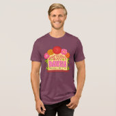 MBDS-Lichtlogo Tri-Blend Shirt (Vorderseite voll)