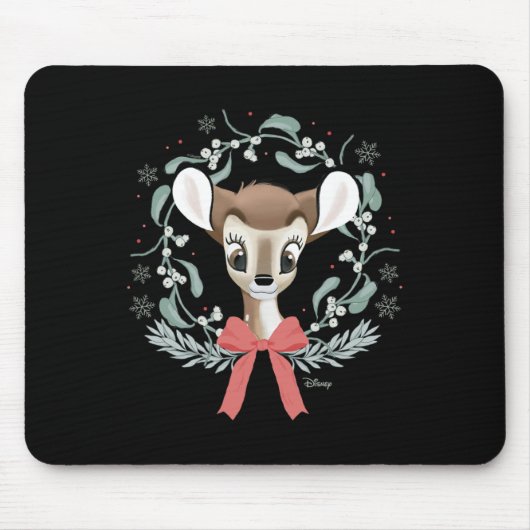 Mbi - Weihnachtskranz Mousepad (Vorne)