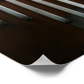 Mbira (Daumenpiano)-Poster Poster (Ecke)