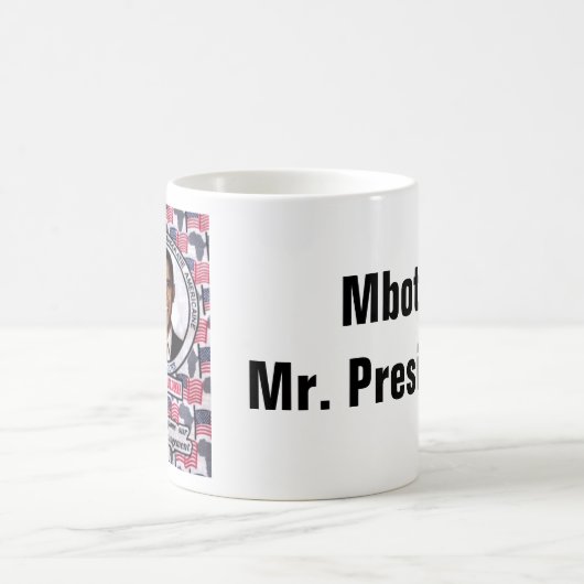 Mbote, Herr Präsident! Kaffeetasse (Mittel)