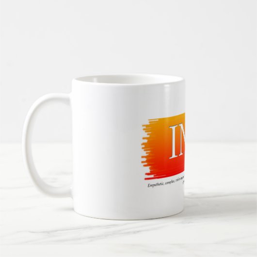 MBTI INFJ Kaffee-Tasse Kaffeetasse (Links)