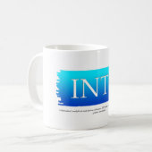 MBTI INTP Kaffee-Tasse Kaffeetasse (Vorderseite Links)