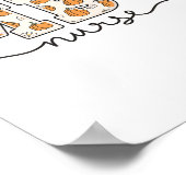 Mbu Nurse Pumpkin Fall Mother Poster (Ecke)