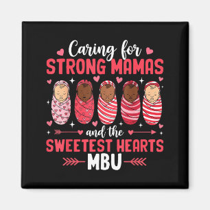Mbu Valentinstag Mutter Baby Krankenschwester Vale Magnet