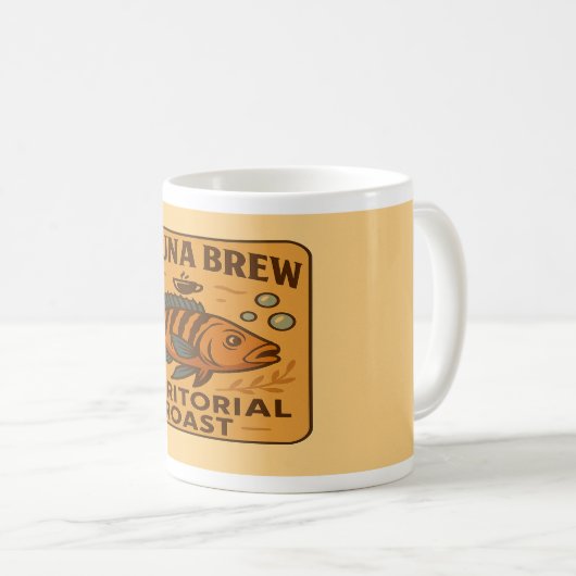 Mbuna Brew - Territorial Roast Cichlid Tasse (VorderseiteRechts)