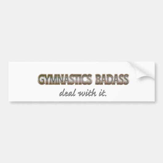 mc13 GYMNASTICS Autoaufkleber (Vorne)