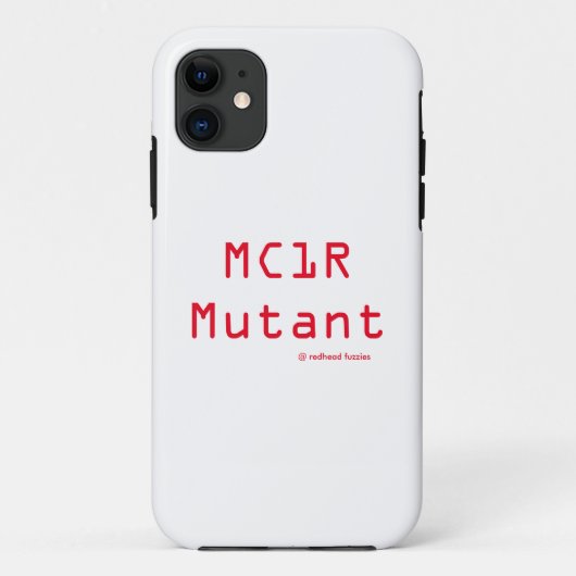 MC1R Mutant-Telefon-Abdeckung Case-Mate iPhone Hülle (Rückseite)