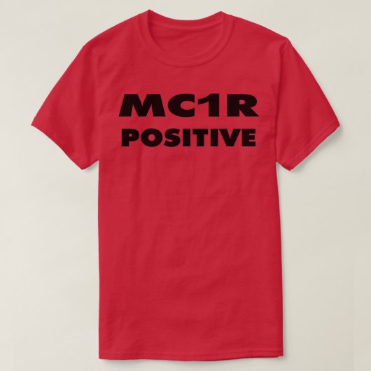 MC1R POSITIVE Tshirt Classic TShirt (Design vorne)