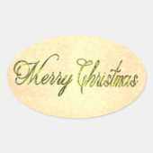 MC Begrüßung Ovaler Aufkleber (Vorderseite)