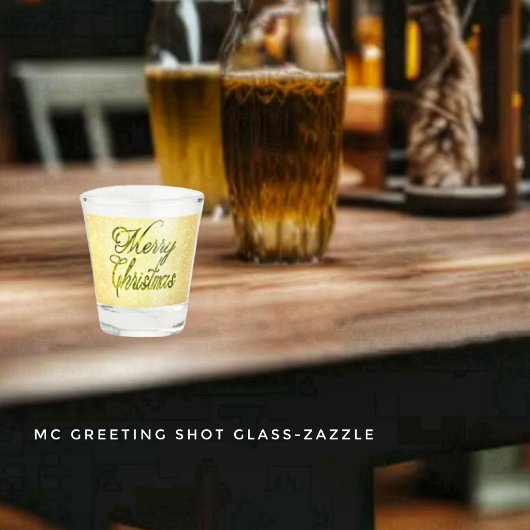 MC Begrüßung Schnapsglas