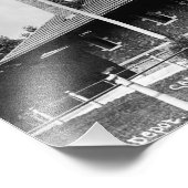 MC Eisenbahndepot in Caro, MI Fotodruck (Ecke)