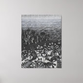 MC Escher art Leinwanddruck (Vorderseite)