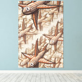 MC Escher art Leinwanddruck (Insitu (Holzboden))