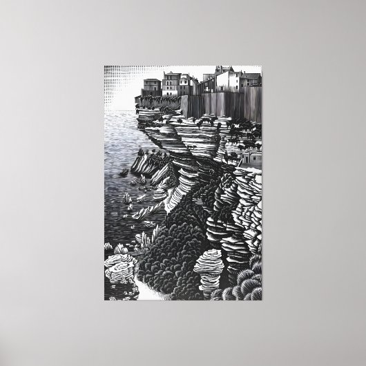 MC Escher art style Leinwanddruck (Vorderseite)