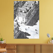 MC Escher art style Leinwanddruck (Insitu (Wohnzimmer))