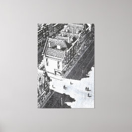 MC Escher art style Leinwanddruck