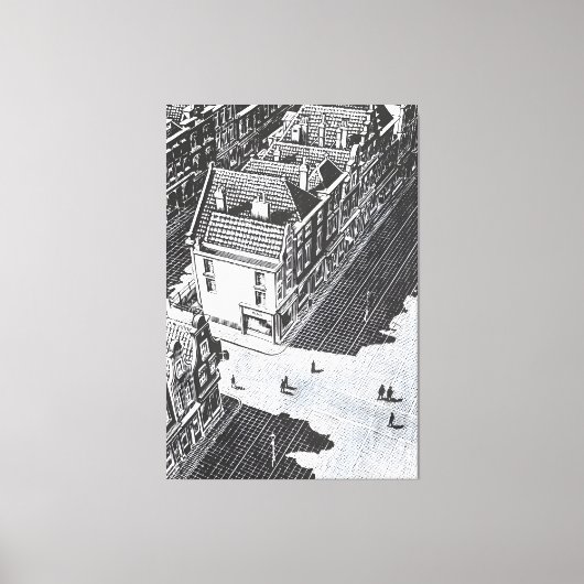 MC Escher art style Leinwanddruck (Vorderseite)