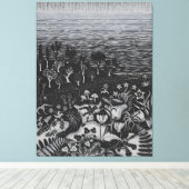 MC Escher Kunst Leinwanddruck (Insitu (Holzboden))