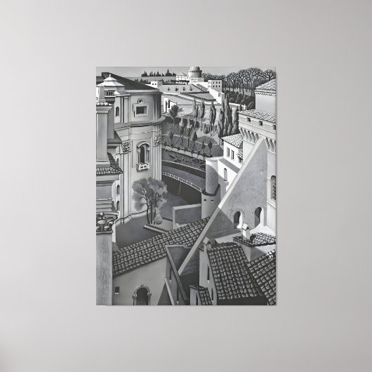 MC Escher Kunst Leinwanddruck (Vorderseite)