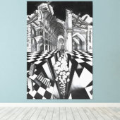 MC Escher Kunst Leinwanddruck (Insitu (Holzboden))
